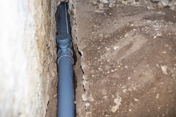 Drain Line Installation in Midlothian