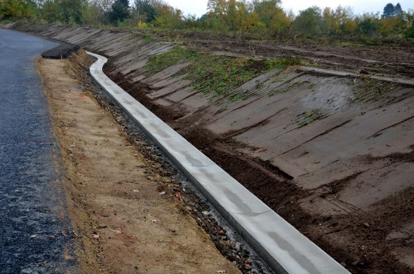 Slope Drainage Installation in Midlothian
