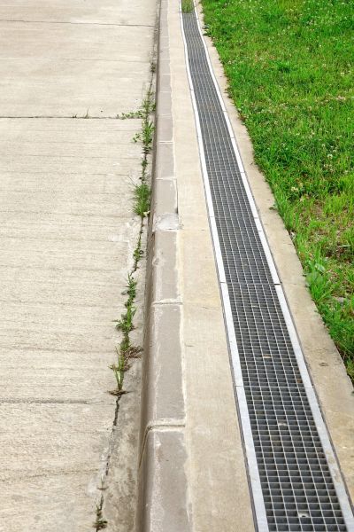 Concrete Drain Installation in Midlothian